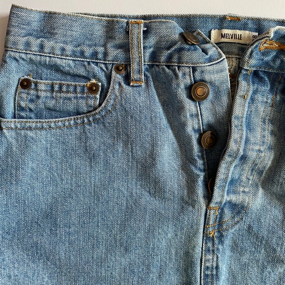 BRANDY MELVILLE JEAN SKIRT - Picture 9 of 9